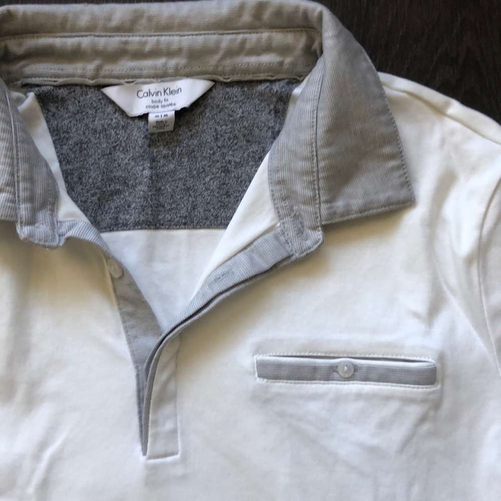 Calvin Klein Small Polo in White